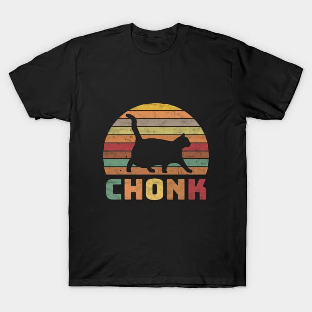 Funny Chonk Scale Cat Meme Memes T-Shirt by favoriteshirt